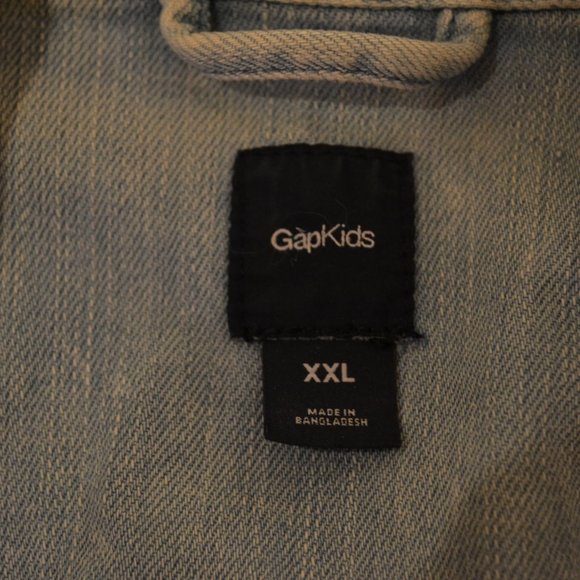 Gap Kids XXL Cropped Jean Jacket - Picture 3 of 3